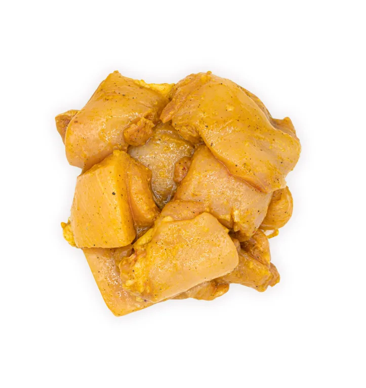Carne de pollo adobo Curry