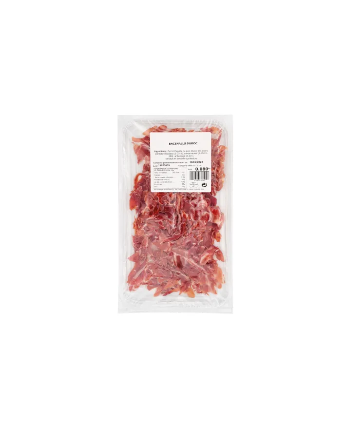 Virutas de jamón Duroc 100%